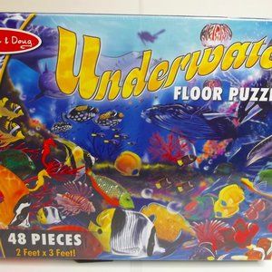Melissa & Doug  48 Piece Underwater Floor Puzzle